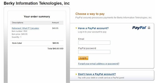 purchase calculator
